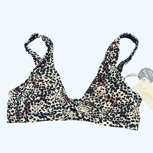 Cabana Del Sol - Leopard Print Bikini Top